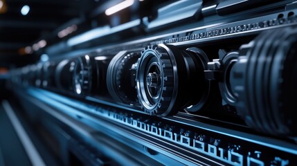 Poster - Laser measurement system working in tandem with automation for accurate alignment