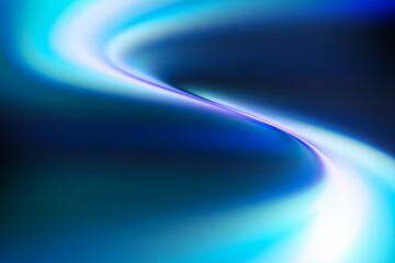 Poster - Modern bright abstract gradient blue green background blurred colorful neon color flow trendy hologram effect graphics futuristic design for pattern banner web technology digital backdrop poster