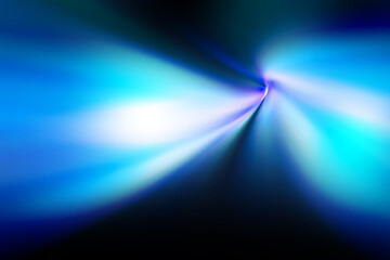 Poster - Modern bright abstract gradient blue green background blurred colorful neon color flow trendy hologram effect graphics futuristic design for pattern banner web technology digital backdrop poster