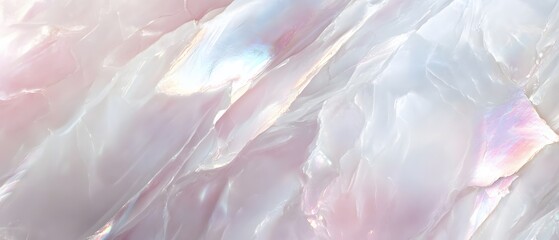 Poster - Original abstract texture with soft, iridescent colors creating a serene and dreamy atmosphere. Perfect for backgrounds, digital designs, and creative projects.