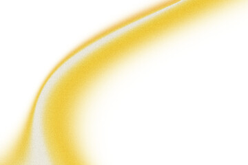 Aufkleber - Abstract yellow curve with white highlight.