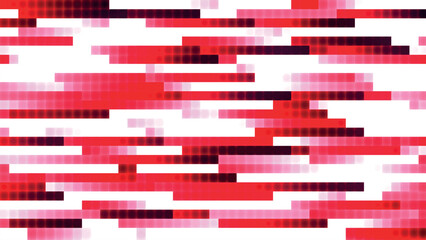 Poster - Abstract horizontal glowing color lines. Multicolored horizontal linear background. Abstract gradient background. Web design background. Vector illustration.