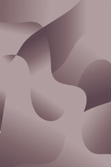 Poster - Solid color background. Abstract wave background. Abstract fashion floral background.