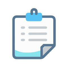 Aufkleber - Floating Task Notes Icon Representing To-Do Lists and Task Management