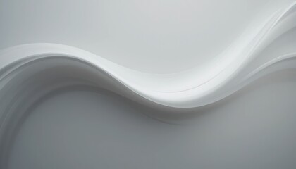Poster - Fluid motion abstract design minimalist aesthetics digital art smooth textures modern environment artistic viewpoint for creative inspiration