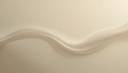 Aufkleber - Flowing texture abstract design digital space visual art minimalist environment soft perspective conceptual representation