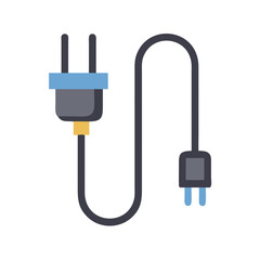 Poster - Plug Icon Representing Kitchen Appliance Power and Electrical Connection

