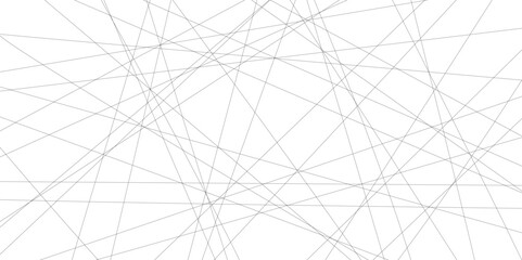 Fototapete - Abstract black lines with white background. Creative and geometric shape with luxury pattern and paper texture design. abstract background with stripes for website design Technology background.	