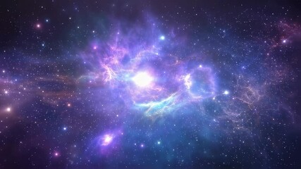 Wall Mural - Flying through the cosmos.