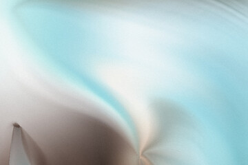 Poster - Abstract light blue and brown gradient background with soft blurred textures creating a dreamy effect