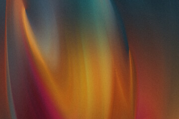 Poster - Abstract background featuring vibrant colors blending together in a smooth and flowing motion effect art