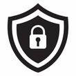 © Md - Shield padlock icon design Vector silhouette