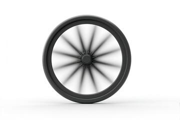 Poster - Modern turbine wheel design showcasing intricate blade arrangement for efficient performance