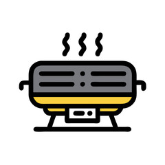 Poster - Server Icon: Data Center Computer Network Infrastructure
