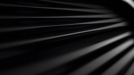 Poster - Abstract black wavy lines creating modern background design