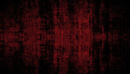 Aufkleber - grungy red and black halloween texture for spooky designs, web background, branding, and print media, distressed aged look, eerie and dramatic