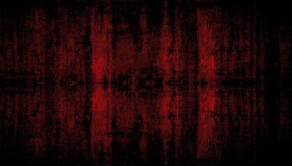 Aufkleber - grungy red and black halloween texture for spooky designs, web background, branding, and print media, distressed aged look, eerie and dramatic