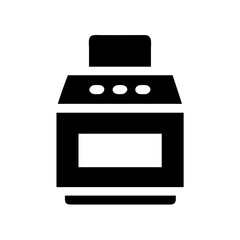 Poster - Find black and white printer icon vector graphic design for print shop and office use online now