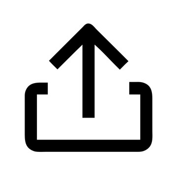 Upload icon image graphic vector illustration for website application and design project needs