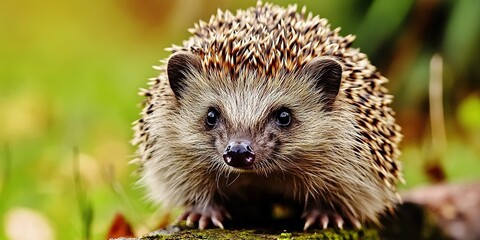 hedgehog in nature