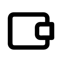 Poster - Wallet icon vector illustration for finance, money, payment, and business concept design element