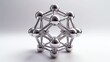© Sibghat  - A magnetic construction spheres and rods set forming an intricate 3D structure
