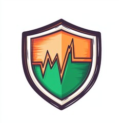 Poster - Cybersecurity Blogs, Smart Devices, and Voice Recognition Platforms can Utilize a Modern Minimalist Icon Featuring Voicewave Shield Security