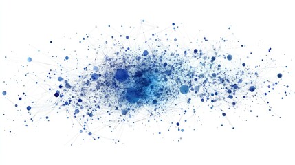 Aufkleber - Abstract network graphic