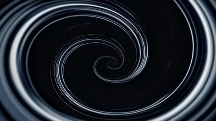 Poster - Smooth hypnotic animation of a rotating spiral creating a mesmerizing optical illusion, perfect for backgrounds, visual effects, or creative projects