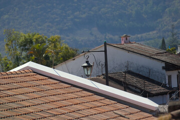 man on the roof