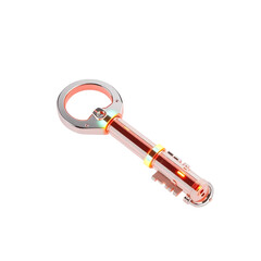 Fototapete - Glowing Key, Future Unlock. Futuristic Key Design, Bright Light. Isolated Digital Key Object, Conceptual Design. Access, Security, And Innovation For Tomorrow.
