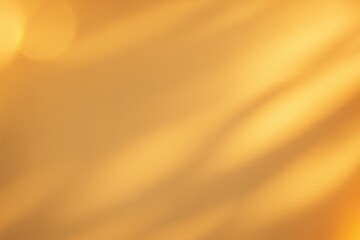 Poster - Radiating smooth golden light, abstract shadows dance across a textured wall, creating a warm and inviting backdrop that enhances any interior space with elegance and richness