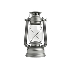 Poster - Classic Oil Lantern Image, A Vintage Lamp Object. Traditional Lighting Source. An Antique Style, Isolated On White. Perfect For Projects, And Atmospheric Designs.