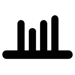 Poster - Business Chart Finance Line Icon