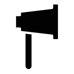 Poster - Notify Report Megaphone Line Icon