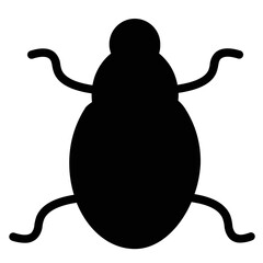 Poster - Colorful Garden Insect Line Icon