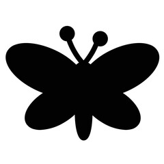 Poster - Animal Butterfly Fly Line Icon