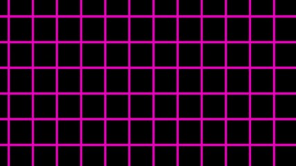 Wall Mural - animated 4k background colorful floating grid