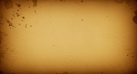 Aufkleber - Old paper texture background with brown stains and vignette effect