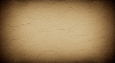 Leinwandbilder - Crumpled parchment paper texture for vintage designs and backgrounds
