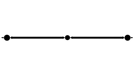 Fototapete - Abstract PNG Illustration of Dot Patterns on a Transparent Black Background