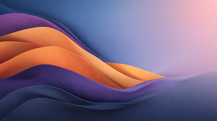 Poster - Grainy gradient background, dark blue purple orange black abstract noisy texture poster backdrop banner header cover design