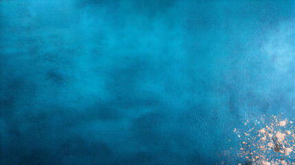 Poster - Abstract background teal blue green black color gradient grainy texture dark technology web banner design, copy space