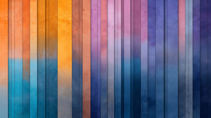 Poster - Orange purple blue grainy vertical background abstract vibrant color gradient noise texture backdrop