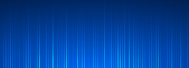 Poster - Bright neon streaks wallpaper. Vertical glowing light stripe background. Straight trail flare dynamic concept. Shining rays and beams design elements. Blue tech laser light pattern backdrop. Vector 