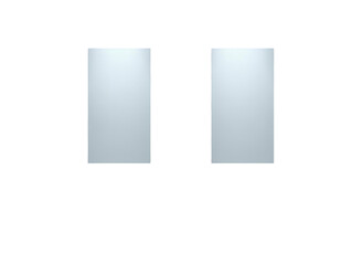 Leinwandbilder - Abstract Rectangular Composition With Gradients And Geometric Shapes On Black Background