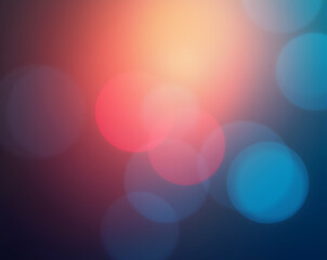 Poster - Abstract luminous gradient background with a soft bokeh effect evoking a sense of calm and ethereal beauty with blended color palettes