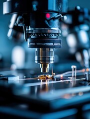 Poster - Powerful laboratory microscope with innovative technology advancement for medical innovation research
