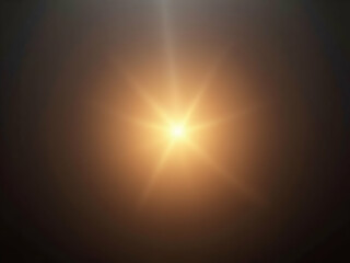 Poster - Captivating radiant light emanating from a central point with a soft radial blur creating a mesmerizing visual effect and ethereal atmosphere