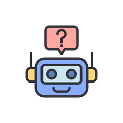 Fototapete - Captcha colored icons, minimalist vector illustration ,simple transparent graphic element .Isolated on white background